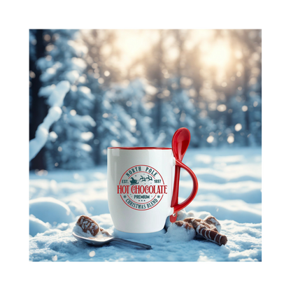 North Pole Hot Chocolate Mug – Premium Christmas Blend ☕❄️